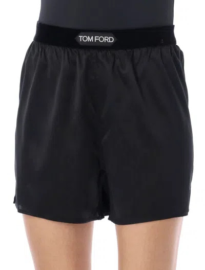 Tom Ford Stretch Silk Satin Boxer Shorts