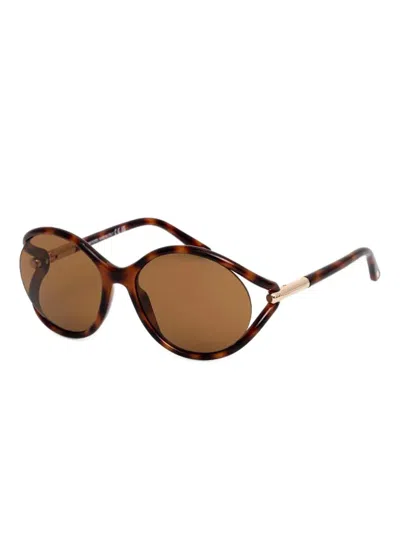 Tom Ford Melody Ft1090 53e In Brown