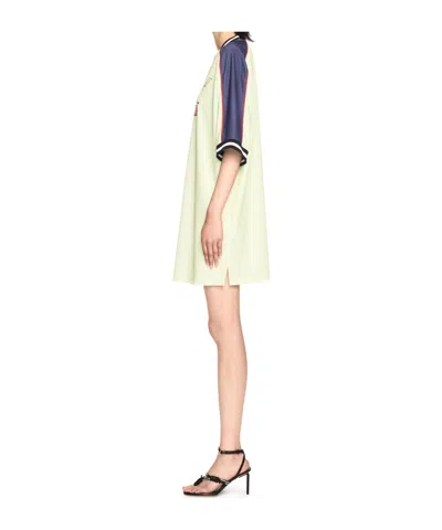 Off-white Soccer Mini Dress