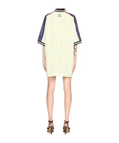 Off-white Soccer Mini Dress