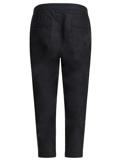 Tom Ford Elastic Waistband Pleated Front Cuffed Hem