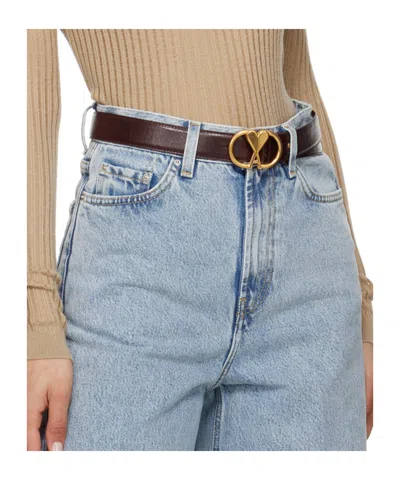 Ami Alexandre Mattiussi Logo Belt