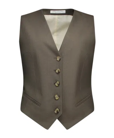 Philosophy Di Lorenzo Serafini Sleeveless Vest In Gray