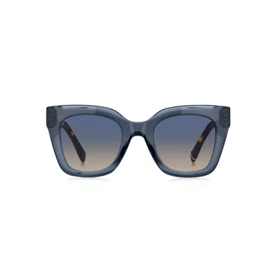 Tommy Hilfiger Square-frame Sunglasses In Blue