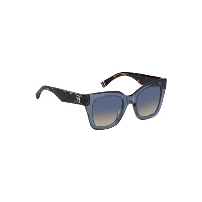 Tommy Hilfiger Square-frame Sunglasses In Blue