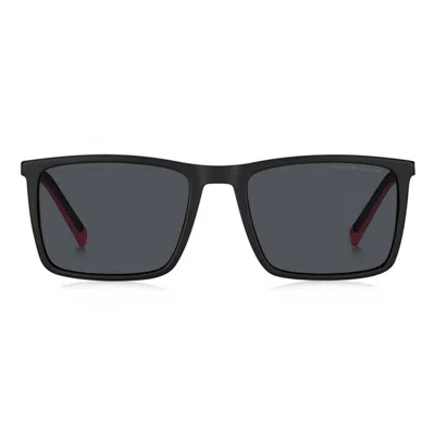 Tommy Hilfiger Black Men Sunglasses