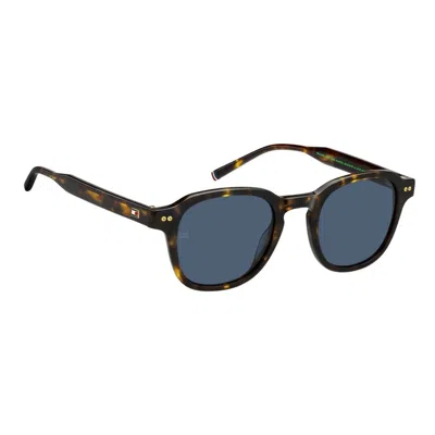Tommy Hilfiger Modern Prep Oval Sunglasses In Black