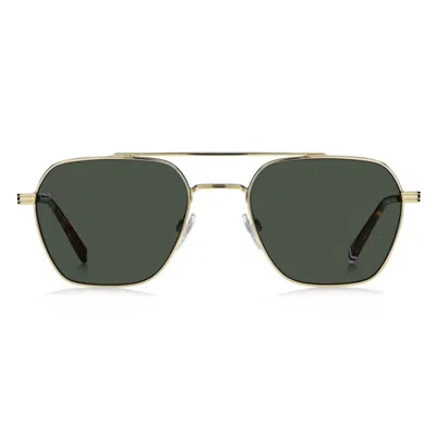 Tommy Hilfiger Navigator Frame Sunglasses In Gold