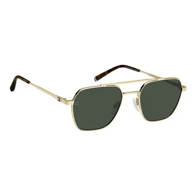 Tommy Hilfiger Navigator Frame Sunglasses In Gold