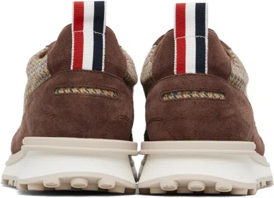 Thom Browne Alumni Gunclub Check Trainer Sneaker