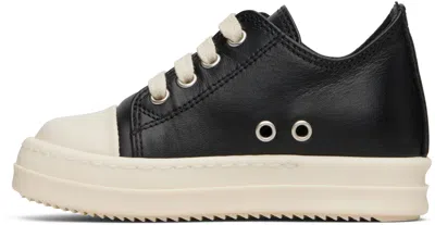Rick Owens Baby Black Hollywood Babysneaks Sneakers