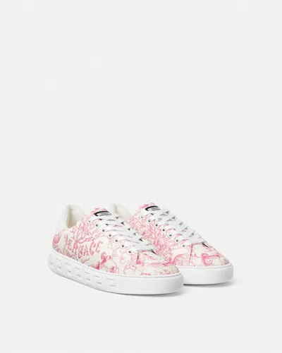 Versace Round Toe Low-top Casual Shoes