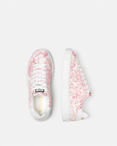 Versace Round Toe Low-top Casual Shoes
