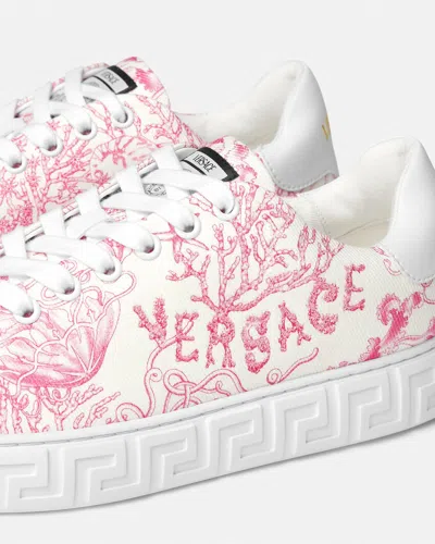 Versace Round Toe Low-top Casual Shoes