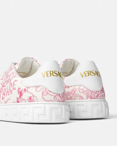Versace Round Toe Low-top Casual Shoes