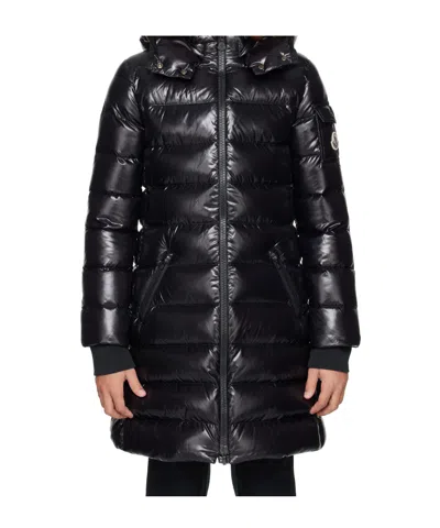 Moncler Moka Hooded Down Jacket In Black