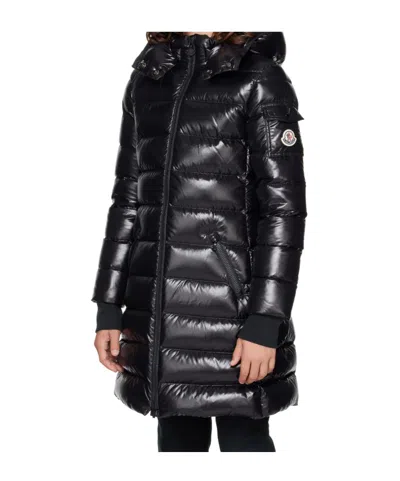 Moncler Moka Hooded Down Jacket In Black