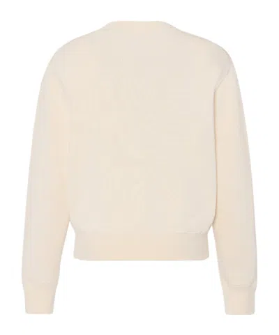 The Row Kuyana Sweatshirt In Silk In Nude