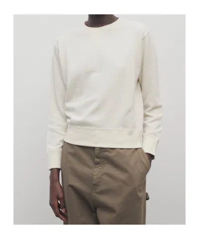 The Row Kuyana Sweatshirt In Silk In Nude