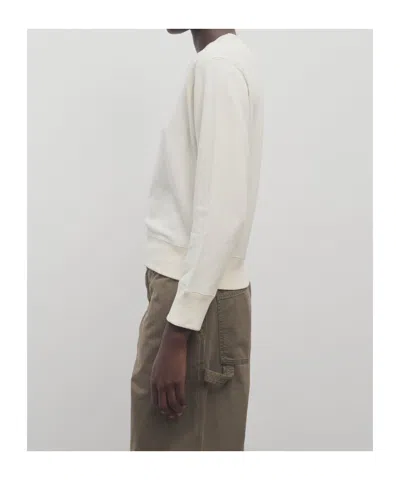 The Row Kuyana Sweatshirt In Silk In Nude