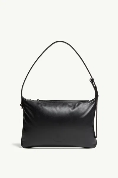 Moncler Vetta Nappa Leather Shoulder Bag