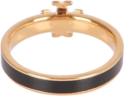 Tory Burch Elegant Brass Bijoux Accessory In Black
