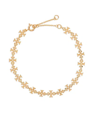 Tory Burch Kira Double-t Brass Bracelet