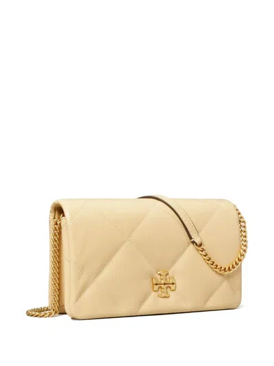 Tory Burch Kira Diamond Quilted Leather Wallet On Chain