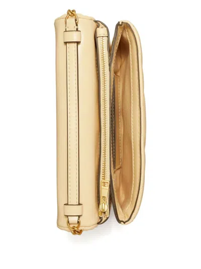 Tory Burch Kira Diamond Quilted Leather Wallet On Chain