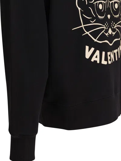 Valentino Garavani Sweatshirt With Le Chat De La Maison Patch