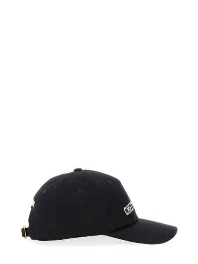 Valentino Cap With Curved Brim And Ventilation Eyelets