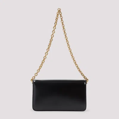 Valentino Small Clutch Gold-tone Hardware In Black