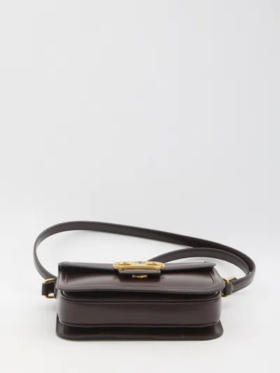 Valentino Women's Chocolate Leather 9to5 Shoulder Bag