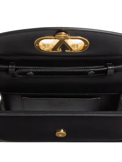 Valentino Small Clutch Gold-tone Hardware In Black