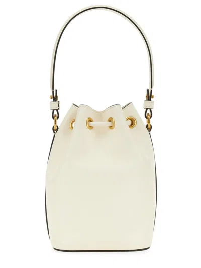 Valentino Vlogo Bucket Bag Contrast Trim