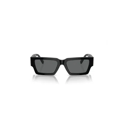 Versace Unisex Sunglasses Ve4459f In Black