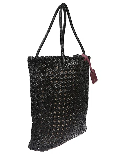 Vipera Trim Leather Tote Bag