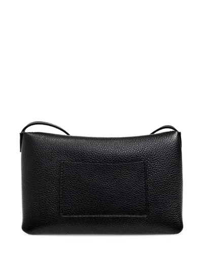 Wandler Strap Texture Cross-body Bag In Black