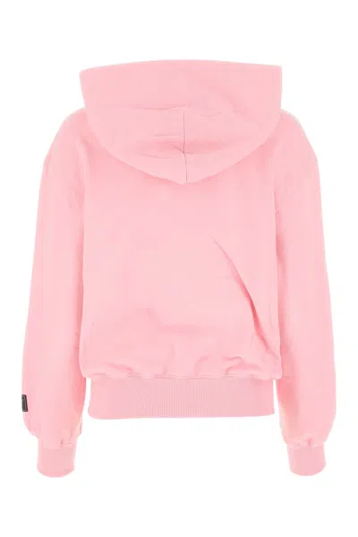We11 Done We11done Pink Cotton Sweatshirt In Pink