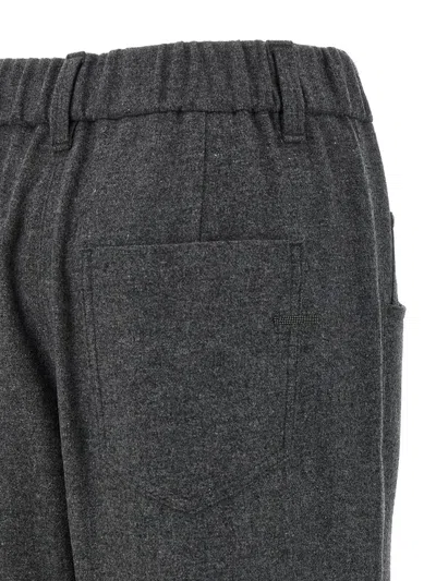 Brunello Cucinelli Wool And Cashmere Pants