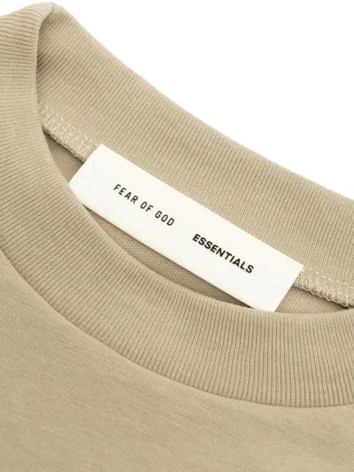 Essentials Kids Taupe Classic T-shirt In Brown