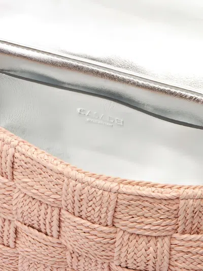 Casadei Hanoi Woven Chain Shoulder Bag