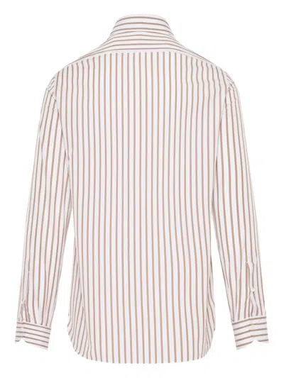 Borrelli Striped Shirt In Multi