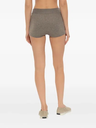 Essentials Ribbed-knit Shorts