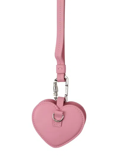 Ambush Heart-shaped Airpods Case In Pink