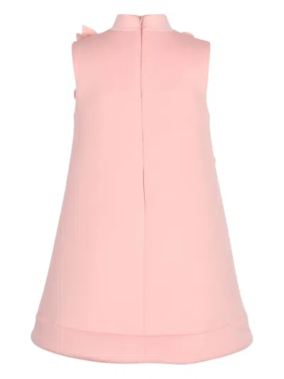 Jessie And James High-neck Flower-embellished Dress