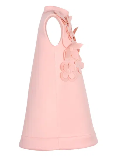 Jessie And James High-neck Flower-embellished Dress