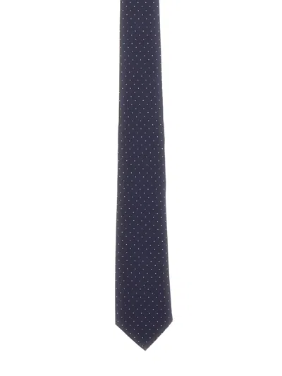 Paul Smith Polka-dot Tie In Blue