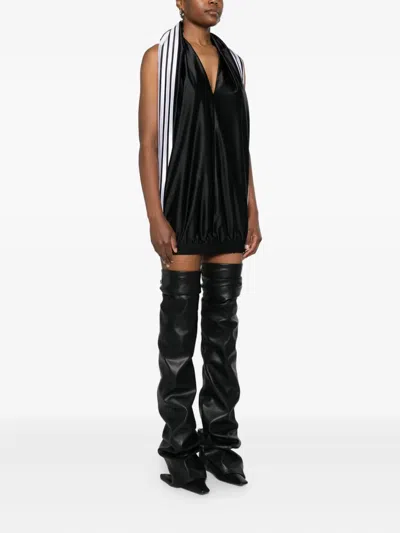 Balenciaga Sporty Dress With Elastic Hem And Halter Neck