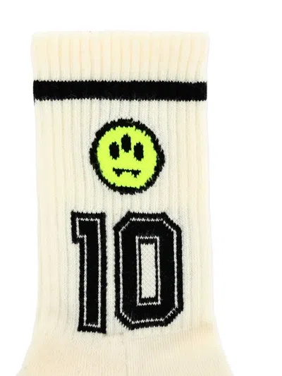 Barrow Number-intarsia Socks
